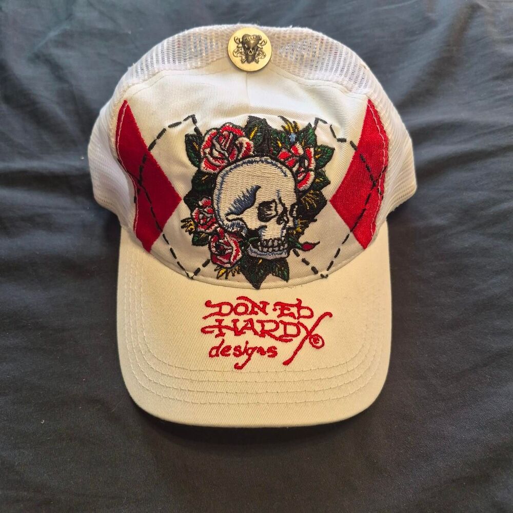 Vintage Authentic Ed-hardy Women's Hat One Size